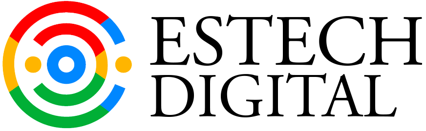 Estech Digital Logo White